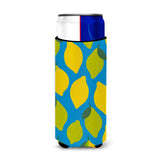 Caroline'S Treasures Lemons & Limes Michelob Ultra Hugger For Slim Cans, Slim Can, Multicolor