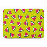 Caroline'S Treasures Watermelon On Lime Green Floor Mat, 19 X 27, Multicolor