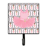 Caroline'S Treasures Ballerina Pink Tutu Wall Hook, Small, Multicolor