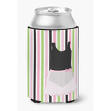 Caroline'S Treasures Ballerina Leotard & Skirt Can Or Bottle Hugger, Can Hugger, Multicolor