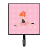 Caroline'S Treasures Ballerina Red Head Jete Wall Hook, Small, Multicolor