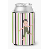 Caroline'S Treasures Boy Dancer Bikatard Can Or Bottle Hugger, Can Hugger, Multicolor