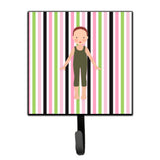 Caroline'S Treasures Dancer Bikatard Flexed Hands Wall Hook, Small, Multicolor