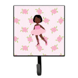 Caroline'S Treasures Ballerina African American Short Hair Wall Hook, Small, Multicolor