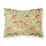 Caroline'S Treasures Cheeses Pillowcase, Standard, Multicolor