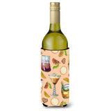 Caroline'S Treasures Bb5200Literk Drinks And Cocktails Peach Wine Bottle Beverage Insulator Hugger, 750Ml, Multicolor