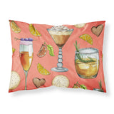 Caroline'S Treasures Drinks And Cocktails Salmon Pillowcase, Standard, Multicolor