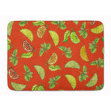 Caroline'S Treasures Lemons, Limes And Oranges Floor Mat, 19 H X 27 W, Multicolor