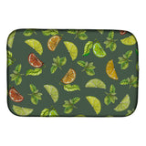 Caroline'S Treasures Lemons, Limes And Oranges Dish Drying Mat, 14 X 21