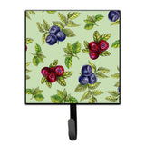 Caroline'S Treasures Berries In Green Wall Hook, Small, Multicolor