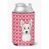 Caroline'S Treasures Westie Hearts Can Or Bottle Hugger, Multicolor