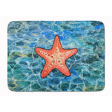 Caroline'S Treasures Starfish Floor Mat, 19 H X 27 W, Multicolor