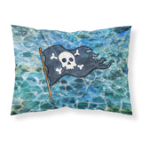 Caroline'S Treasures Pirate Flag Pillowcase, Standard, Multicolor