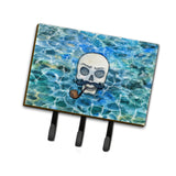 Caroline'S Treasures Skeleton Skull Pirate Wall Hook, Triple