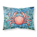 Caroline'S Treasures Crab Pillowcase, Standard, Multicolor