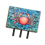 Caroline'S Treasures Crab Wall Hook, Triple, Multicolor