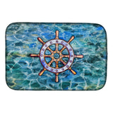 Caroline'S Treasures Steering Wheel Helm Dish Drying Mat, 14 X 21