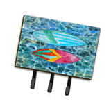 Caroline'S Treasures Surf Boards On The Water Wall Hook, Triple, Multicolor