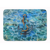 Caroline'S Treasures Anchor And Rope Floor Mat, 19 H X 27 W, Multicolor