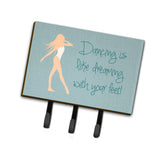 Caroline'S Treasures Dancing Is Like Dreaming Wall Hook, Triple