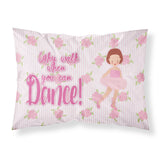 Caroline'S Treasures Ballet Red Short Hair Pillowcase, Standard, Multicolor
