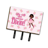 Caroline'S Treasures Ballet African American Short Hair Wall Hook, Triple