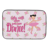 Caroline'S Treasures Ballet Pigtails Dish Drying Mat, 14 X 21