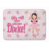 Caroline'S Treasures Ballet Long Dark Hair Floor Mat, 19 H X 27 W, Multicolor