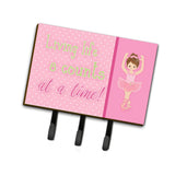 Caroline'S Treasures Ballet In 8 Counts Brunette Wall Hook, Triple