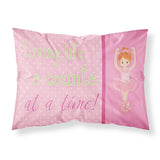 Caroline'S Treasures Ballet In 8 Counts Red Hair Pillowcase, Standard, Multicolor