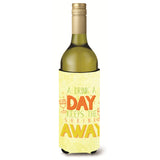 Caroline'S Treasures Bb5422Literk A Drink A Day Wine Bottle Beverage Insulator Hugger, 750Ml, Multicolor