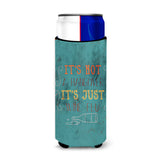 Caroline'S Treasures Wine Flu Michelob Ultra Hugger For Slim Cans, Multicolor