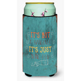 Caroline'S Treasures Wine Flu Tall Boy Beverage Insulator Hugger, Multicolor