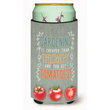 Caroline'S Treasures Gardening Therapy & Tomatoes Tall Boy Beverage Insulator Hugger, Multicolor