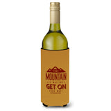 Caroline'S Treasures Bb5451Literk The Mountain Is Waiting Wine Bottle Beverage Insulator Hugger, 750Ml, Multicolor
