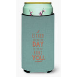 Caroline'S Treasures Run The Day Tall Boy Beverage Insulator Hugger, Multicolor