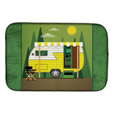 Caroline'S Treasures Greatest Adventure Retro Dish Drying Mat, 14 X 21, Multicolor