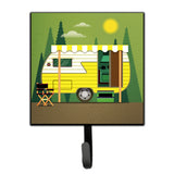 Caroline'S Treasures Greatest Adventure Retro Camper Wall Hook, Small, Multicolor