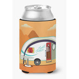 Caroline'S Treasures Greatest Adventure New Camper Can Or Bottle Hugger, Can Hugger, Multicolor