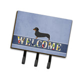 Caroline'S Treasures Dachshund Welcome Wall Hook, Triple, Multicolor