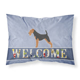 Caroline'S Treasures Welsh Terrier Welcome Pillowcase, Standard,
