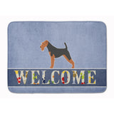 Caroline'S Treasures Welsh Terrier Welcome Floor Mat, 19 X 27, Multicolor