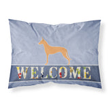 Caroline'S Treasures Pharaoh Hound Welcome Pillowcase, Standard,