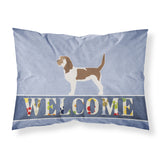 Caroline'S Treasures Grand Basset Griffon Vendeen Welcome Pillowcase, Standard,