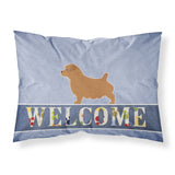 Caroline'S Treasures Welcome Norfolk Terrier Pillowcase, Standard