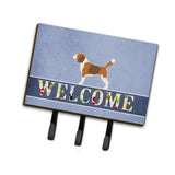 Caroline'S Treasures Beagle Welcome Wall Hook, Triple, Multicolor