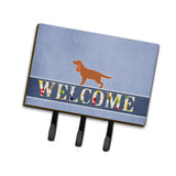 Caroline'S Treasures English Cocker Spaniel Welcome Wall Hook, Triple, Multicolor