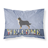 Caroline'S Treasures Bernese Mountain Dog Welcome Pillowcase, Standard,