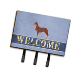 Caroline'S Treasures Australian Kelpie Dog Welcome Wall Hook, Triple, Multicolor