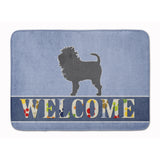 Caroline'S Treasures Affenpinscher Welcome Floor Mat, 19 X 27, Multicolor